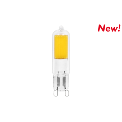 NOVALINE LVT50G9C LAMPADA LED  COB -  G9 -220V -  4,5W - 470 LM - 360  - 3000K - VETRO