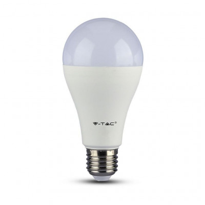 V-TAC 2372 Lampadina LED Chip Samsung di Emergenza E27 9W con Batteria da 3h 4000K