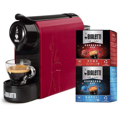 BIALETTI GIOIA ROSSO  32 CAPSULE MACCHINA CAFFE