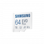 SAMSUNG MB-MC64KA/ CARD MICRO SD  64GB EVO PLUS PRO HC UHS-1 100/20M