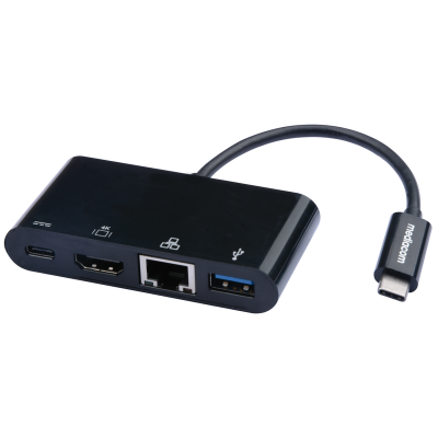 MEDIACOM M-DOCKTPC MINIDOCKING USB-C : 1HDMI, 1USB-A, 1 1 RJ45, 1 USB-C PD 60W