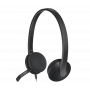 LOGITECH H340 STEREO HEADSET USB 981-000475