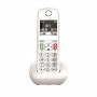 GIGASET E270-WHITE CORDLESS SENIOR ECO DECT GAP VIVAVOCE APPARECCHIA