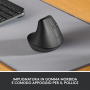 LOGITECH 910-006473 LIFT MOUSE VERTICALE ERGONOMICO