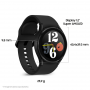 SAMSUNG GALAXY WATCH 4 - 40MM BLACK DISPLY 1,2 SAMOLEDA