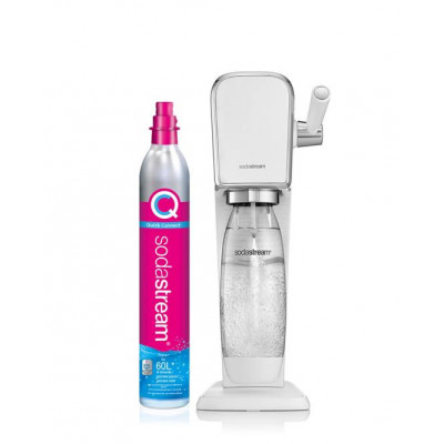 SODASTREAM ARTWHITE GASATORE ART BIANCO CILINDRO ROSA 2270211