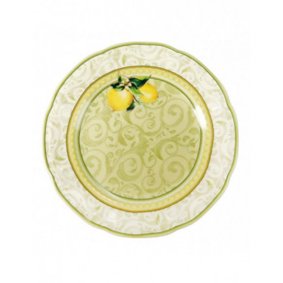 BRANDANI 52753 TAVOLA 18 PZ LIMONI NEW BONE CHINA