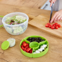 EMSA N1071300 CLIP GO SALAD BOWL XL RD 2.6 L