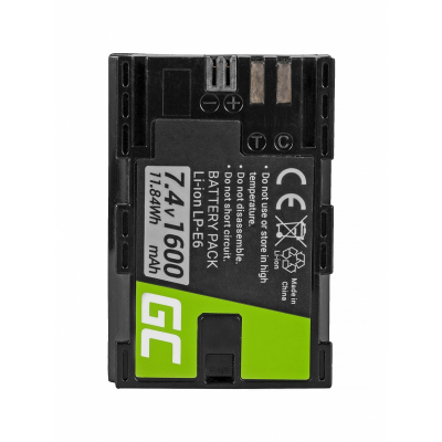 GREEN CELL LP-E6/LP-E6N BATTERIA COMPATIBILE CANON