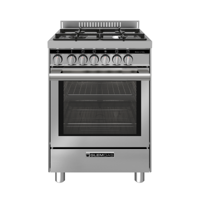 GLEM GAS ST664MI CUCINA 60X60 MULTI12 TERMOVENT 3F 1TC INOX