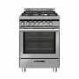 GLEM GAS ST664MI CUCINA 60X60 MULTI12 TERMOVENT 3F 1TC INOX