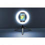 CELLULAR SELFIERINGK SELFIE RING TRIPOD UNIV. NERO