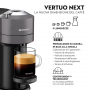 DELONGHI ENV120.GY MACCH CAFFE  NESPRESSO VERTUO       GRIGIO/NERO