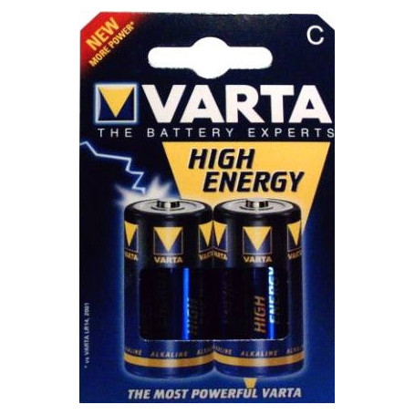 VARTA C  1/2 torcia  - High Energy x2 4914121412
