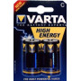 VARTA C  1/2 torcia  - High Energy x2 4914121412