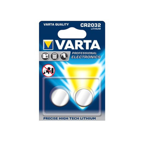 VARTA CR 2032  Litio  DOPPIO BLISTER 6032101402