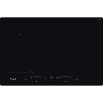 WHIRLPOOL WLB2977NE PIANO INDUZIONE 77CM 2Z 1FLEXICOOK NERO 9LIVELLI