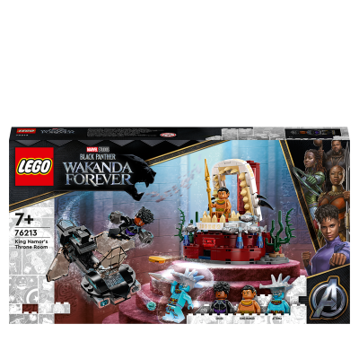 LEGO SUPER HEROES 76213 LA STANZA DEL TRONO DI RE NAMOR ETA 7