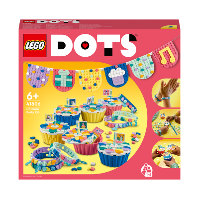 LEGO DOTS 41806 GRANDE KIT PER LE FESTE ETA 6 