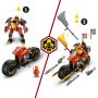 LEGO NINJAGO 71783 MECH RIDER DI KAI  -  EVOLUTION ETA 7 