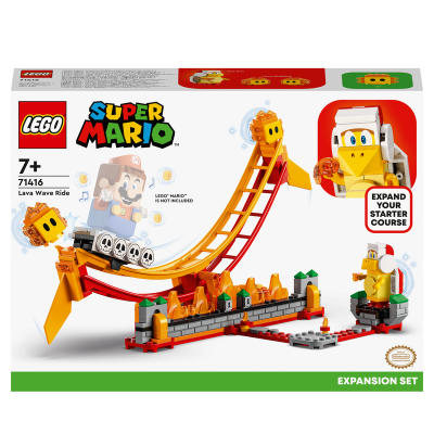 LEGO SUPER MARIO 71416 PACK DI ESPANSIONE GIRO SULL   ONDA LAVICA ETA 7 
