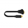 EWENT EW9869 CAVETTO ADATTATORE CONVERTITORE DA USCITA HDMI M. A VGA F. FHD