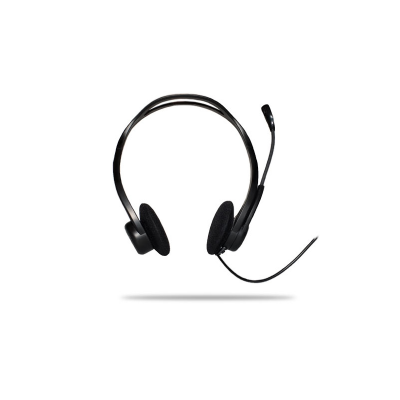 LOGITECH 981-000100 PC 960 USB CUFFIE CON MICROFONO CON RIDUZ. RUMORE , CONFEZ OEM, CAVO USB 2.4MT