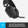 LOGITECH 981-001213 ZONE VIBE 100 CUFFIA PC CON MICROFONO, USB WIRELESS   BT, GRAPHITE