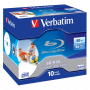 VERBATIM 43735 BLU RAY BD-R DL 50GB PRINTABLE JEWEL CASE SINGOLO  1