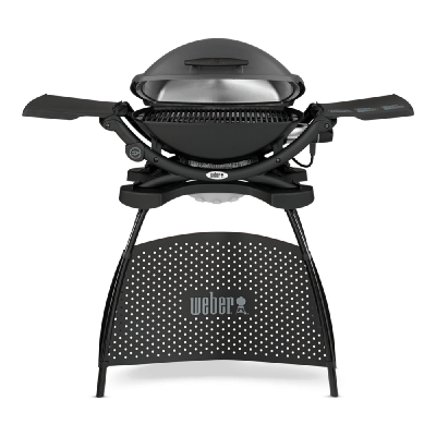 WEBER 55020853 Q 2400 ELECTRIC GRILL  DARK GRAY   STAND   HEAT