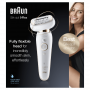 BRAUN 9001SILKEP EPIL RIC WETDRY TEST  FLEX3D TESTINA RASOIO 40PIN