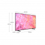 SAMSUNG QE50Q60CAU TVC LED 50 4K SMART HDR10  WIFI QLED 3HDMI 2USBHD