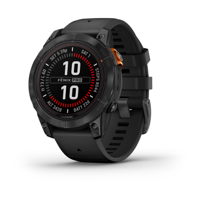 GARMIN FENIX 7 PRO SOLAR SLATE GRAY W/ BLACK 010-02777-01