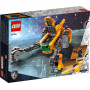 LEGO SUPER HEROES 76254 ASTRONAVE DI BABY ROCKET ETA 8+