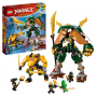 LEGO NINJAGO 71794 TEAM MECH NINJA DI LLOYD E ARIN