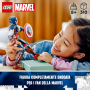 LEGO SUPER HEROES MARVEL 76258 PERSONAGGIO DI CAPTAIN AMERICA ETA 8+