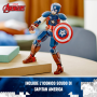 LEGO SUPER HEROES MARVEL 76258 PERSONAGGIO DI CAPTAIN AMERICA ETA 8+