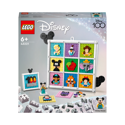 LEGO DISNEY CLASSIC 43221 100 ANNI DI ICONE DISNEY ETA 6+