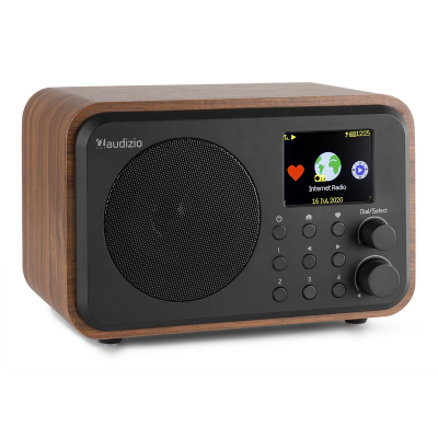 AUDIZIO VENEZIA LEGNO RADIO DAB CON BATTERIA