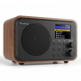 AUDIZIO VENEZIA LEGNO RADIO DAB CON BATTERIA