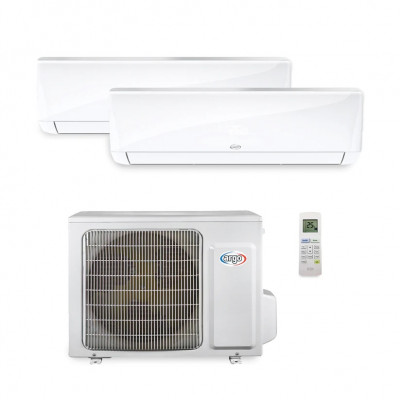 ARGOCLIMA ECOLIGHT DUAL 14 KIT UNITA' ESTERNA + 2 UNITA' INTERNE 9.000 BTU