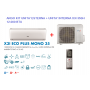 ARGOCLIMA KIT UNITA' ESTERNA X3I 35SH + UNITA' INTERNA X3I 35HL 12.000 BTU