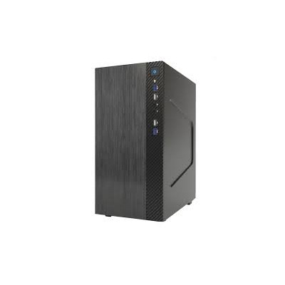 ITEK ITOCSCB122 CASE SMALLCOM-B MINITOWER M-ATX BRUSHED