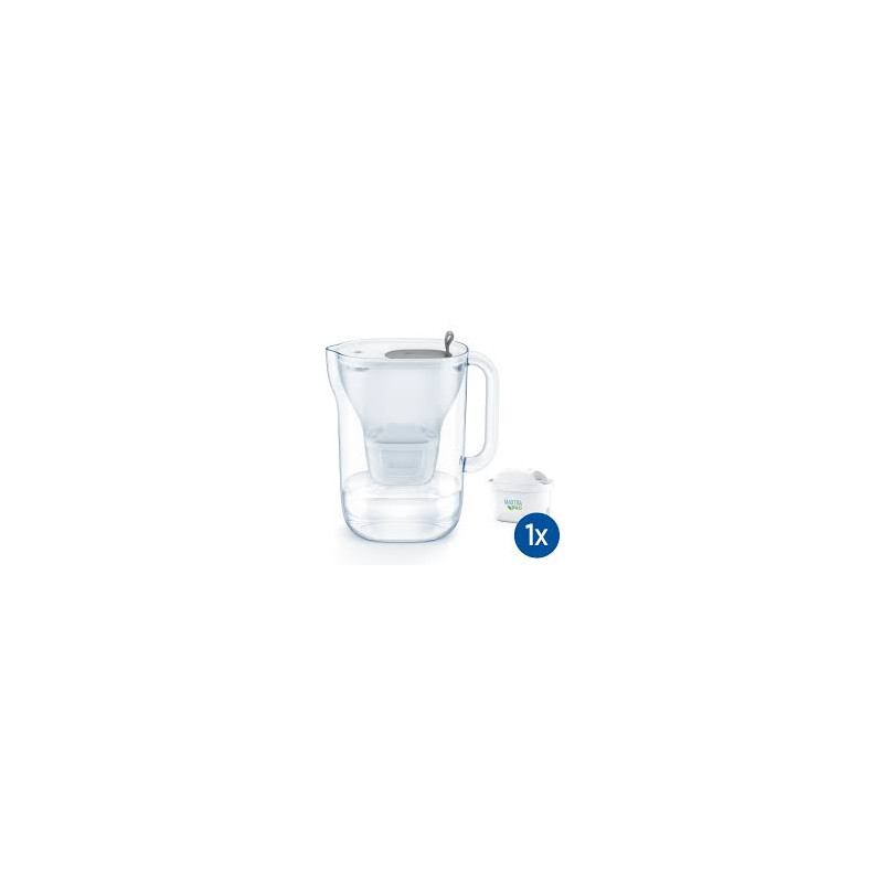 Brita 1051449 Filtraggio acqua Caraffa filtrante 2,4 L Trasparente, Bianco