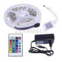 NOVALINE KIT50RGB KIT NASTRO LED RGB 2 MT  30 LED/MT SMD5050  12V  6W/MT  IP64 - BLISTER