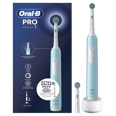 ORAL-B PRO1CRSTQ1 SPAZZOLINO EL. PRO1 CROSS ACTION TURCHESE 1 REF