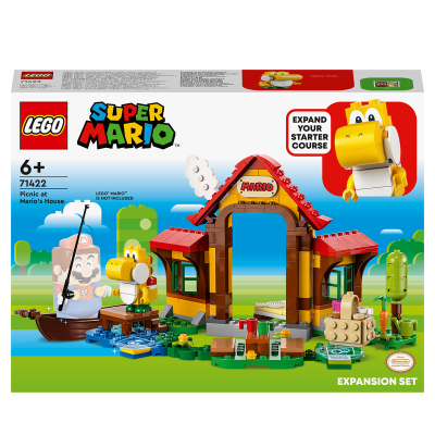 LEGO SUPER MARIO 71422 PICNINC A CASA DI MARIO ETA 6 