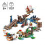 LEGO SUPER MARIO 71425 PACK DI ESPANSIONE CORSA NELLA MINIERA DI DIDDY KONG ETA 8 