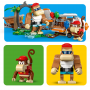 LEGO SUPER MARIO 71425 PACK DI ESPANSIONE CORSA NELLA MINIERA DI DIDDY KONG ETA 8 
