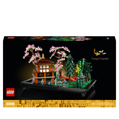 LEGO ICONS 10315 IL GIARDINO TRANQUILLO V29 ETA 18
